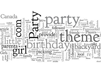 Birthday Party Themes That Put Little Girls Centre Stage