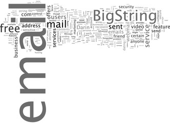 BigStringcom Is The Coolest Email In The World