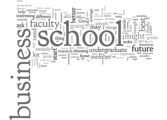 best undergraduate business schools