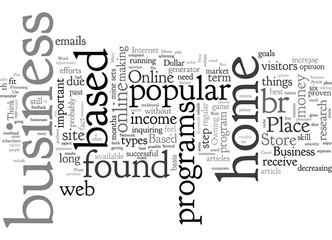 Best Home Based Business Opportunities