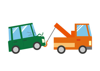 レッカー移動　事故　故障　トラブル　ロードサービス