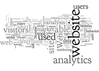 Obraz premium Benefits Of Web Analytics