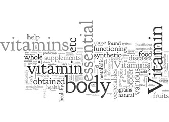 Benefits and deficiencies of Vitamins