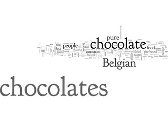 Fototapeta premium belgian chocolate pure