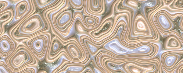 Wavy white brown background