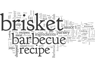 barbecue brisket recipe