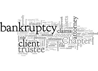 Bankruptcy Trustee Is Advocate For Creditors