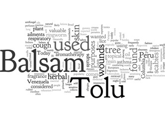 Balsam of Tolu