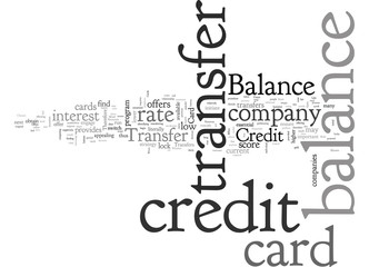 Balance Transfer Credit Card Offers Join the Wave