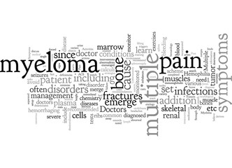 Fototapeta premium Back Pain and Multiple Myeloma