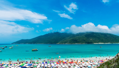 Obraz premium Praias do Pontal do Atalaia em Arraial do Cabo, Rio de Janeiro, Brasil