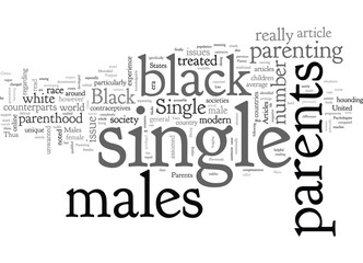 articles on single parents and black males