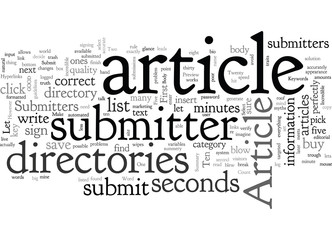 Article Submitters are Incredible