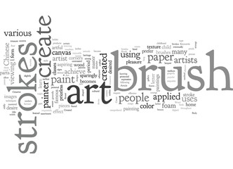 Art Created By Creative Brush Strokes