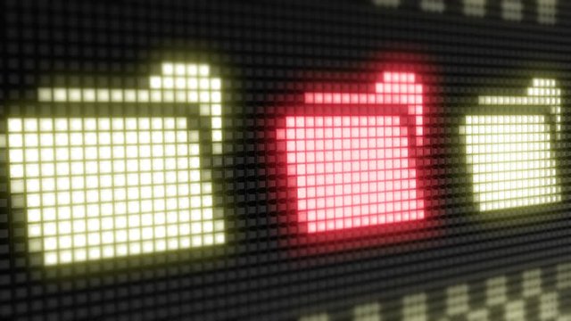 File icon. Looping footage has 4K Resolution with Encoder Prores 4444. 3D Illustration.