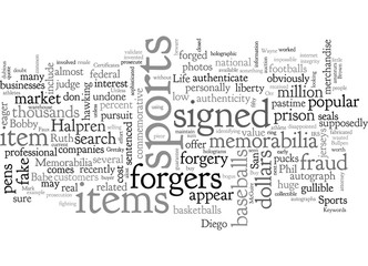 Fototapeta premium Are Your Sports Memorabilia Faux Or