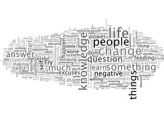 Are You an Achiever or are You an EXCUSIOLOGIST