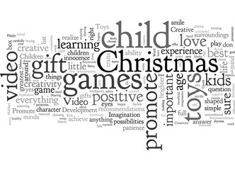Fototapeta premium Are Toys Video Games The Right Christmas Gifts For Kids