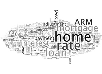 Fototapeta premium Are Adjustable Rate Mortgages Worth It