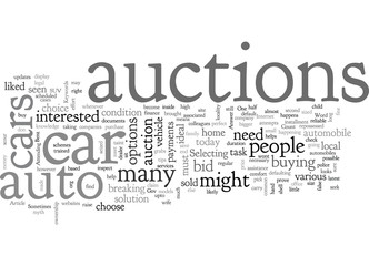 Answer to cars prayers Auto auctions