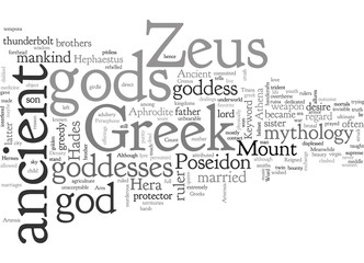 ancient greek gods