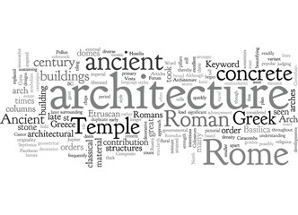 Ancient Rome Architecture