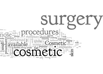 Obraz premium An Overview of Cosmetic Procedures
