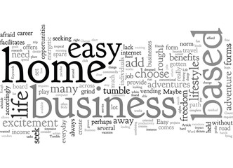 Fototapeta premium An Easy Home Based Business For A Rough And Tumble Life