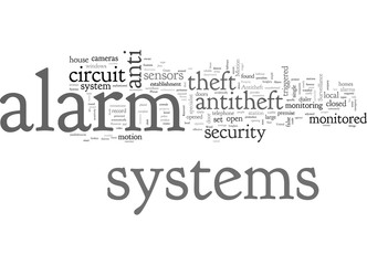 Obraz premium an antitheft alarm systems