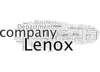 An Analysis Of Lenox LNX