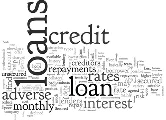 Adverse Credit Loans