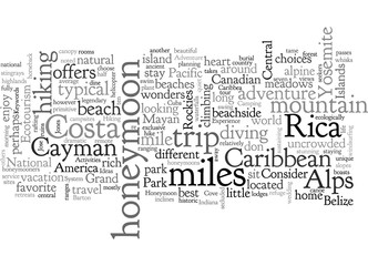 Fototapeta premium Adventure Honeymoon Ideas