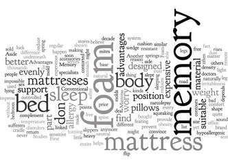 Advantages of the Memory Foam Mattress