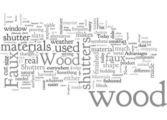 Advantages Of Faux Wood Shutters