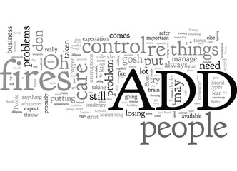 Adult ADD Are You A Fire Fighter