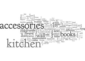 Accessorize Your Kitchen