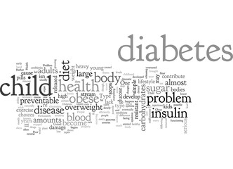 Fototapeta premium A Serious Health Problem Of Obese Child