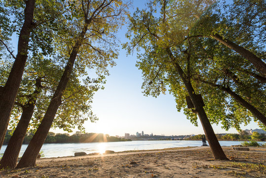 Kansas City Sunrise from Kaw Point