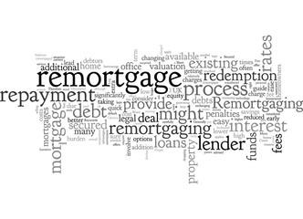 Fototapeta premium A quick guide to remortgage