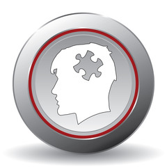 puzzle head icon