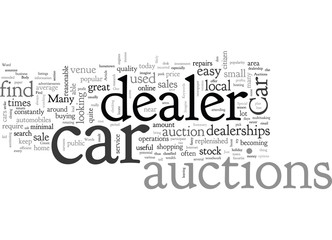 A Few Words About Car Dealer Auctions