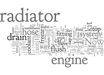 A Few Easy Steps To Flush Your Automobile s Radiator And Coolant System