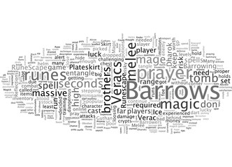 A day at Barrows RuneScape Reflections