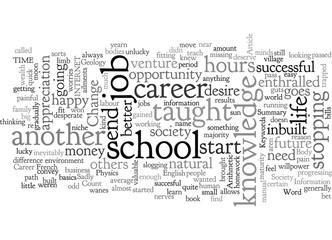 A Change in Career a Change in You