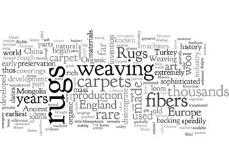 A Brief History of Rugs and Carpets