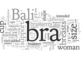 A Bali Bra Just For You