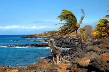 Distant View of Kawaihae Light