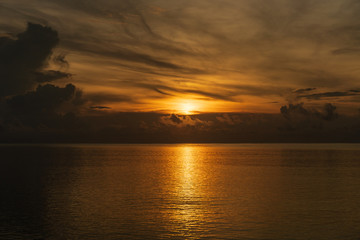 Naklejka premium sunset