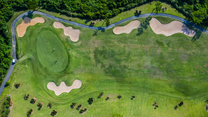 広大なゴルフコース