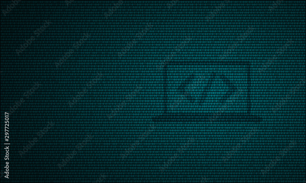 Poster digital coding development dark